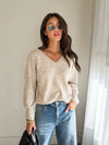 Andi Knit Sweater in Oatmeal