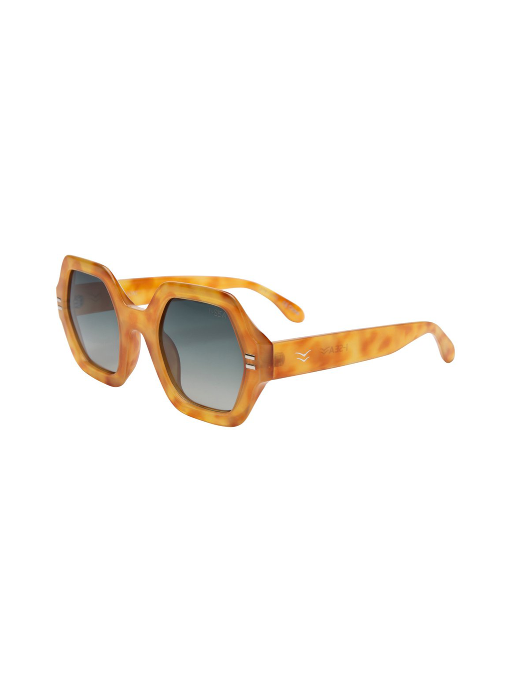 Joni sunnies in Honey Tort/Green - Stitch And Feather