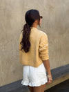 Golden Hour Cable Knit Sweater - Stitch And Feather