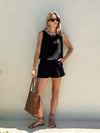 Leyannah Gauze Tank Top - Stitch And Feather