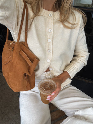 Sabelle Knit Sweater in Yellow - Stitch And Feather
