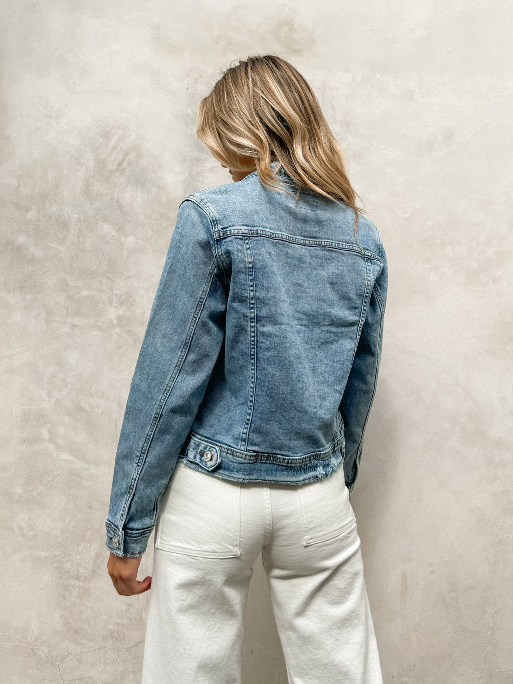 Summer Nights Denim Jacket - Stitch And Feather