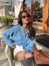 Melody Button Down Sweater - Stitch And Feather