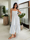 Costa Azul Stripe Dress - Stitch And Feather