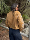 Kendra Embroidered Quilted Jacket - Stitch And Feather