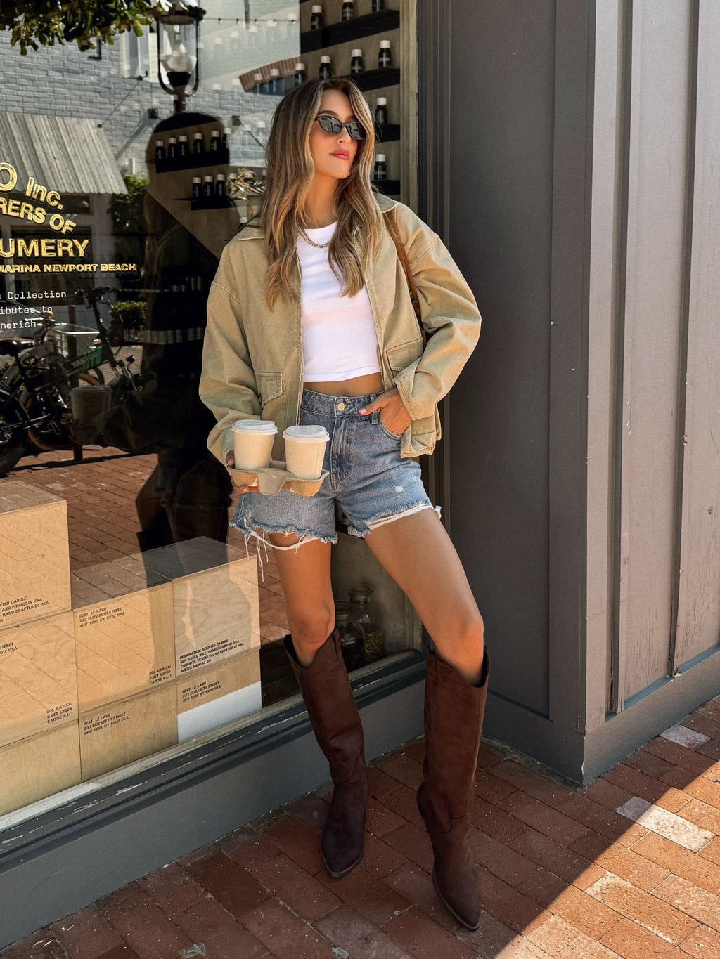 Kenni Barn Jacket in Sand - Stitch And Feather