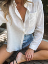 Lanie Lace Button Up - Stitch And Feather