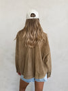 Waylon Oversized Suede Jacket
