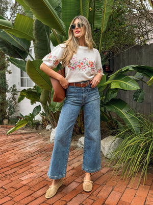 In Bloom Crochet Top - Stitch And Feather