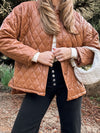 Harley Vegan Leather Quilted Jacket - Stitch And Feather