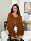 Cinnamon Chunky Knit Sweater - Stitch And Feather