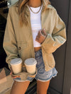 Kenni Barn Jacket in Sand - Stitch And Feather