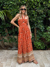 Venice Halter Maxi Dress - Stitch And Feather