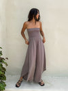 Walnut Grove Strapless Jumpsuit - Stitch And Feather