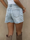 Indio Denim Shorts - Stitch And Feather