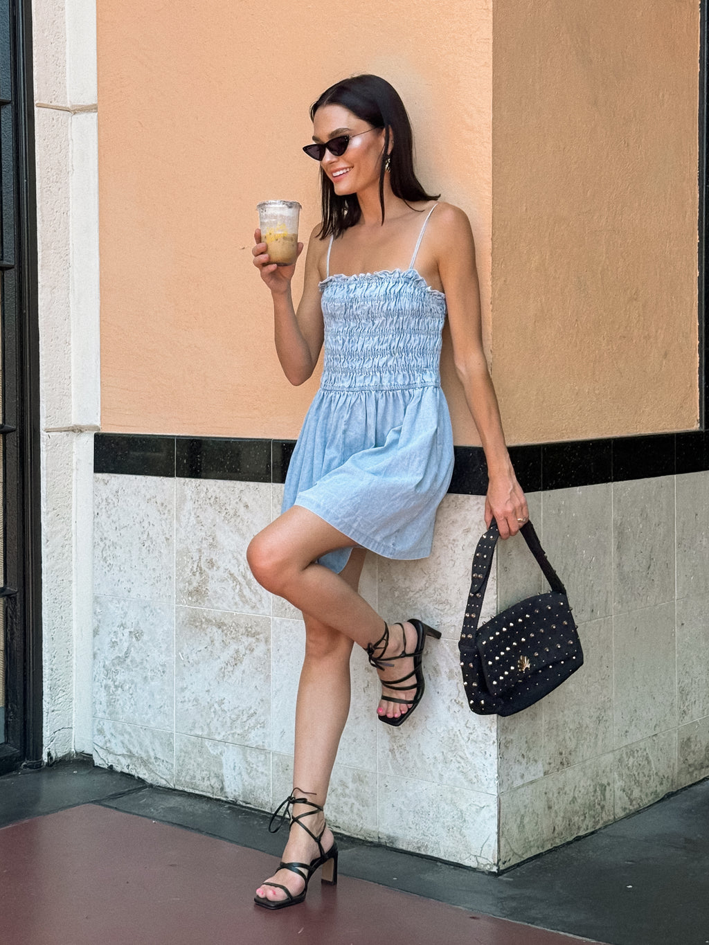 Isadora Smocked Romper - Stitch And Feather