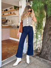 Weekend Getaway Wide Leg Jeans - Stitch And Feather