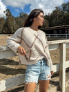 Elodie Knit Sweater - Stitch And Feather