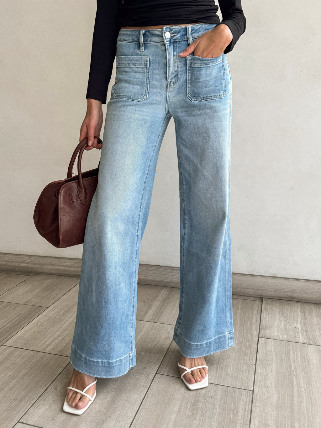 Dignity Wide Leg Jeans