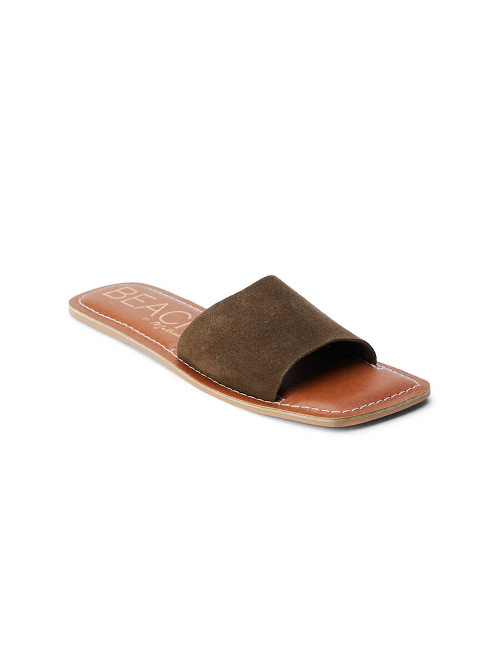 Bali Slides in Dark Brown - Stitch And Feather