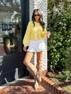 Anora Button Down Sweater - Stitch And Feather