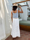 Mai Tai Tiered Midi Skirt