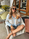 Ashlyn Stripe Knit Sweater - Stitch And Feather