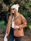 Harley Vegan Leather Quilted Jacket - Stitch And Feather