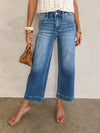 Chelsea Crop Wide Leg Denim