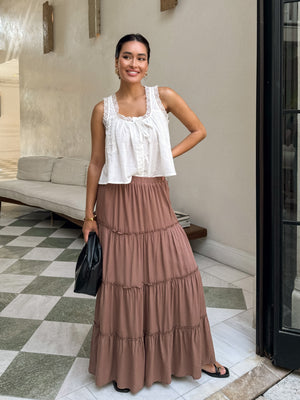 Paradise Lace Trim Tank