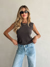 Shay Cap Sleeve Tee