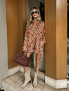 Free Falling Button Down Romper