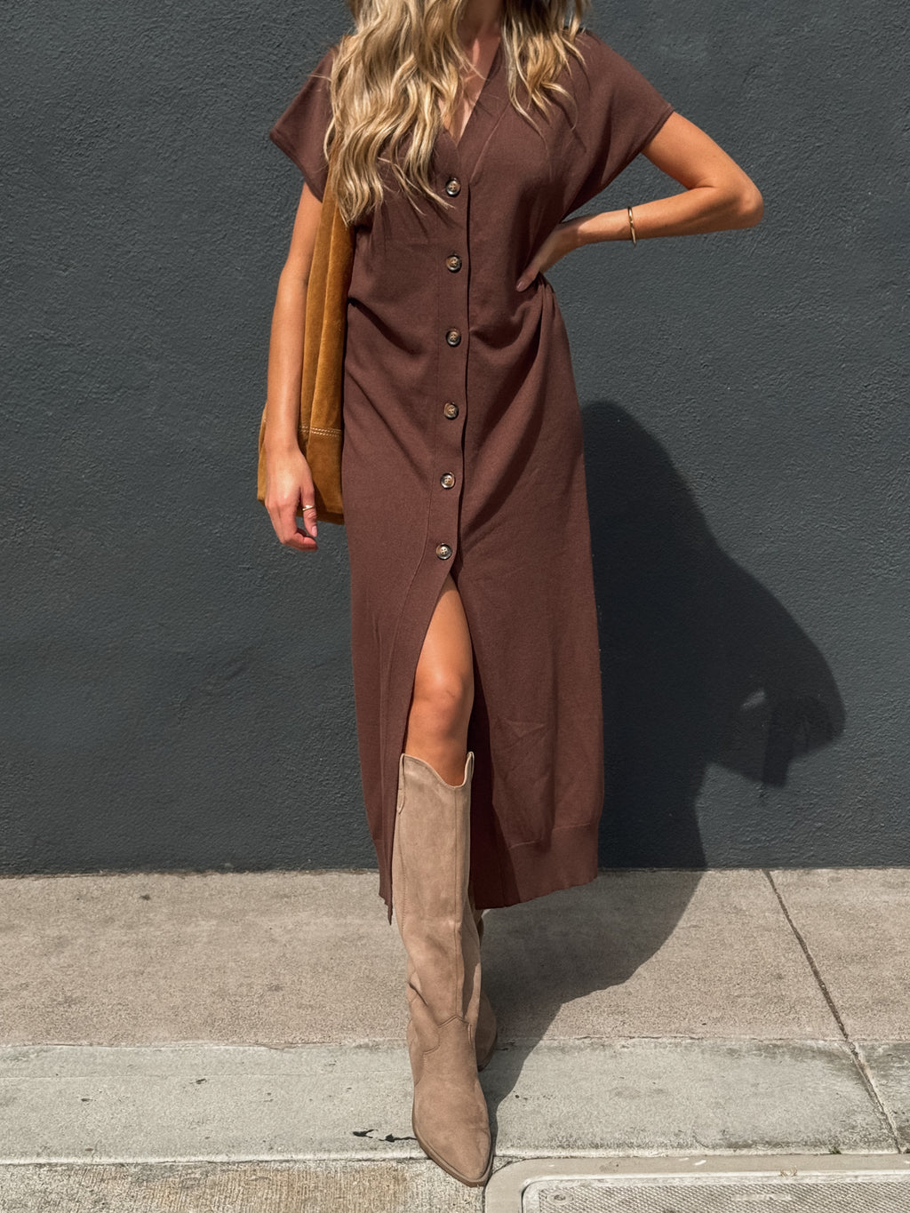 Aurelia Knit Dress - Stitch And Feather