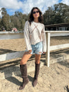 Elodie Knit Sweater - Stitch And Feather