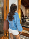Melody Button Down Sweater - Stitch And Feather