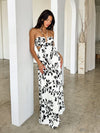 Bardot Floral Maxi Dress - Stitch And Feather