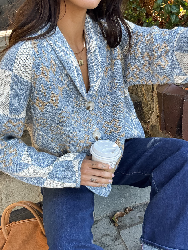 Ella Speckled Knit Sweater - Stitch And Feather