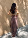 Ramona Barrel Sweatpants in Chocolate - Stitch And Feather