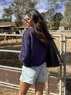 Horse Knit Sweater - Stitch And Feather