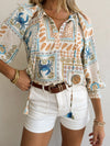 Marisol Patchwork Blouse - Stitch And Feather