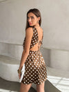 Bernadette Polka Dot Mini Dress