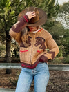 Rancho Western Knit Sweater - Stitch And Feather