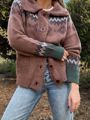 Cabin Fever Knit Sweater - Stitch And Feather