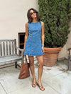 Paige Denim Mini Dress - Stitch And Feather