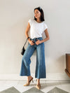 Monterey Wide Leg Jeans - Stitch And Feather