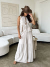 Dazed Smocked Tie Front Top - Stitch And Feather