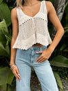 Crochet Dreams Flutter Tank - Final Sale - Stitch And Feather