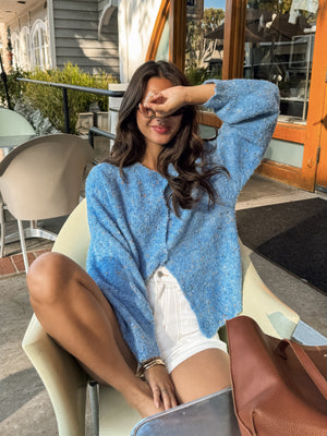 Melody Button Down Sweater - Stitch And Feather
