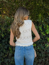 Clarissa Crochet Knit Vest - Stitch And Feather