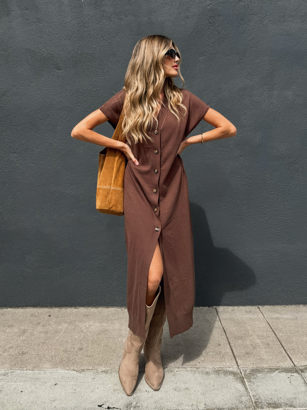 Aurelia Knit Dress - Stitch And Feather
